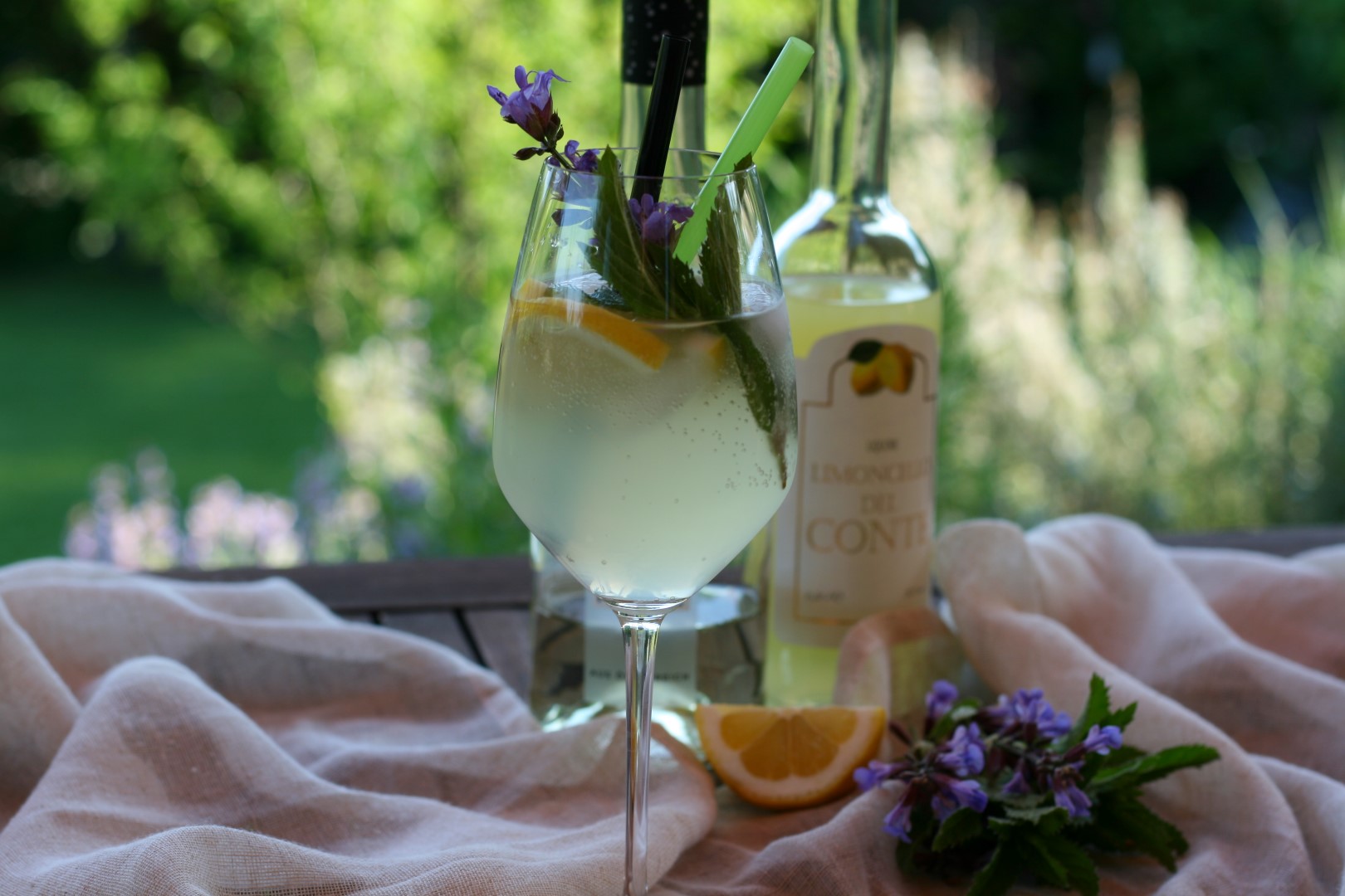 Erfrischender Limoncello-Cocktail